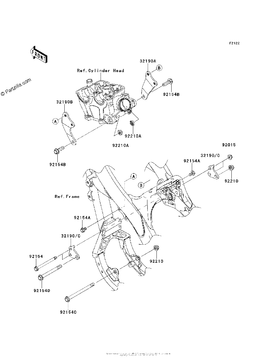 Diagrama de ENGINE MOUNT
