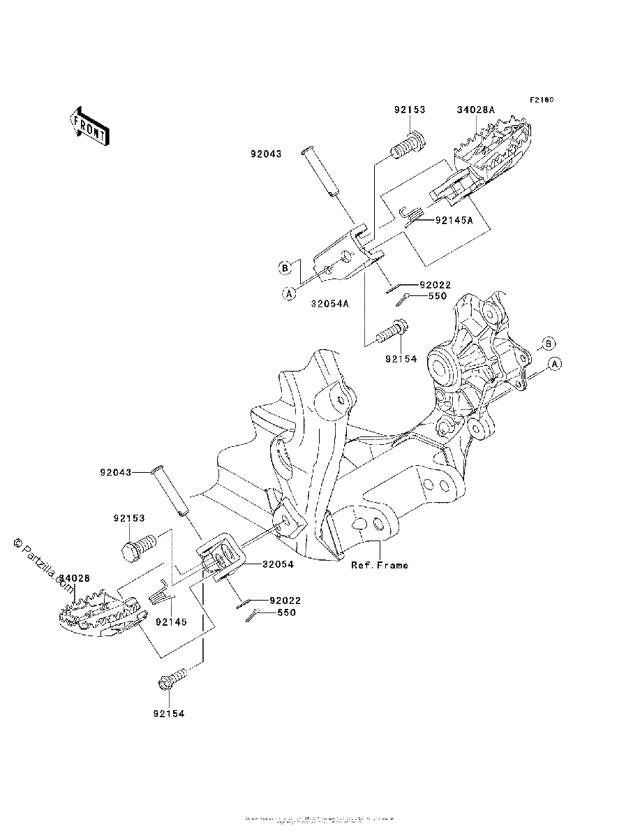Diagrama de FOOTRESTS