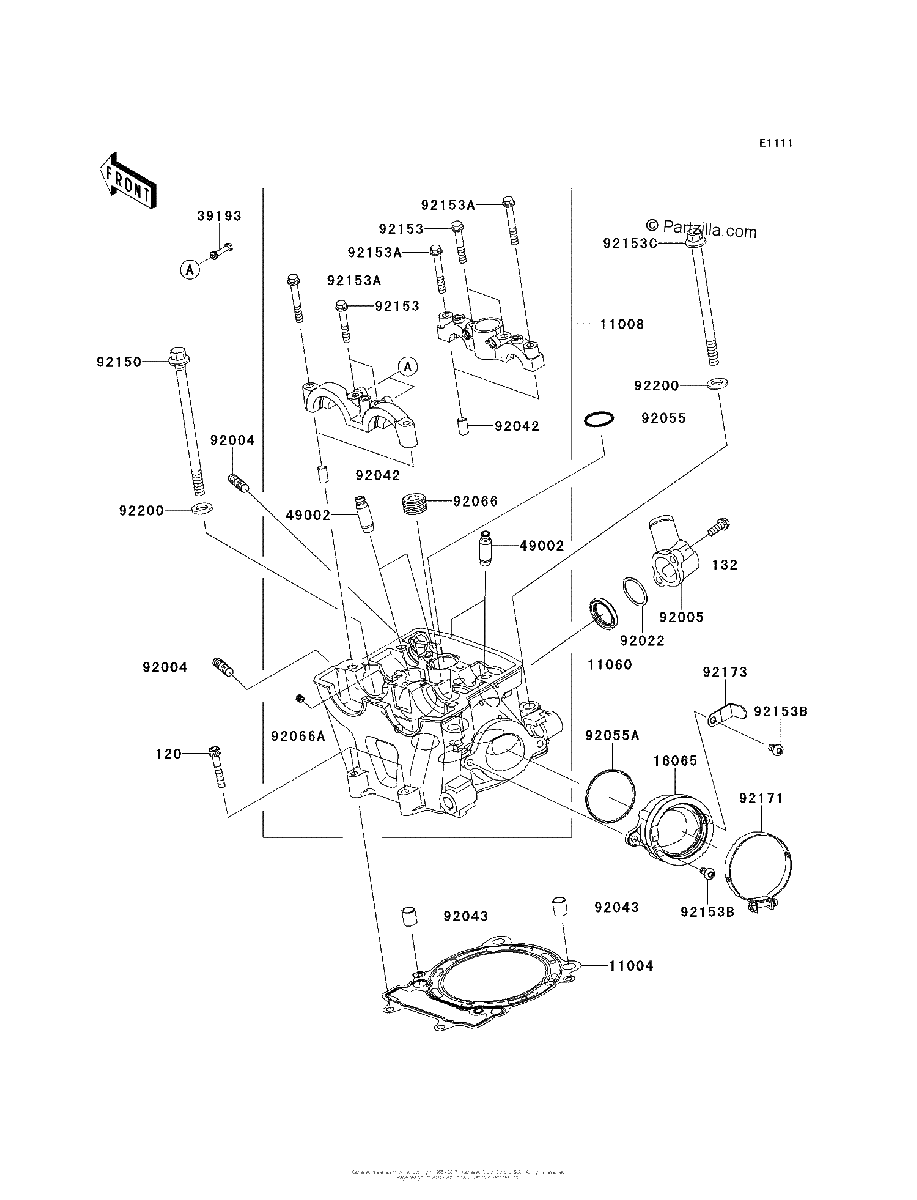 Diagrama de CYLINDER HEAD