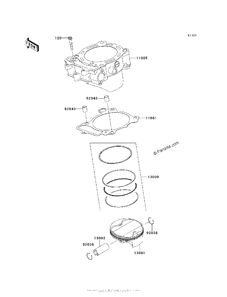 Diagrama de CYLINDER PISTON S