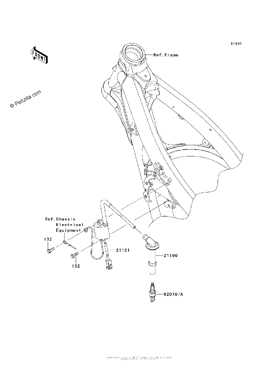Diagrama de IGNITION SYSTEM