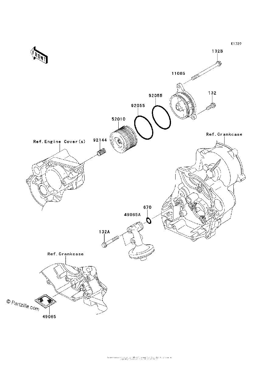 Diagrama de OIL FILTER