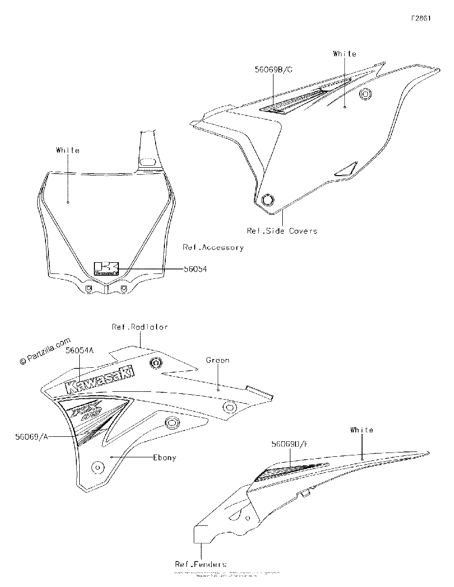 Diagrama de DECALS CEF