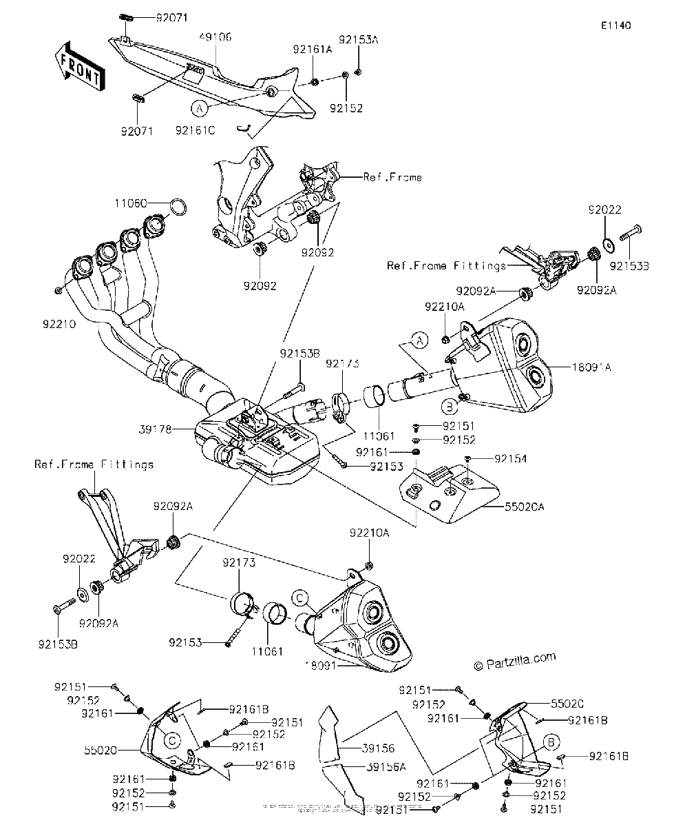 Diagrama de MUFFLER S