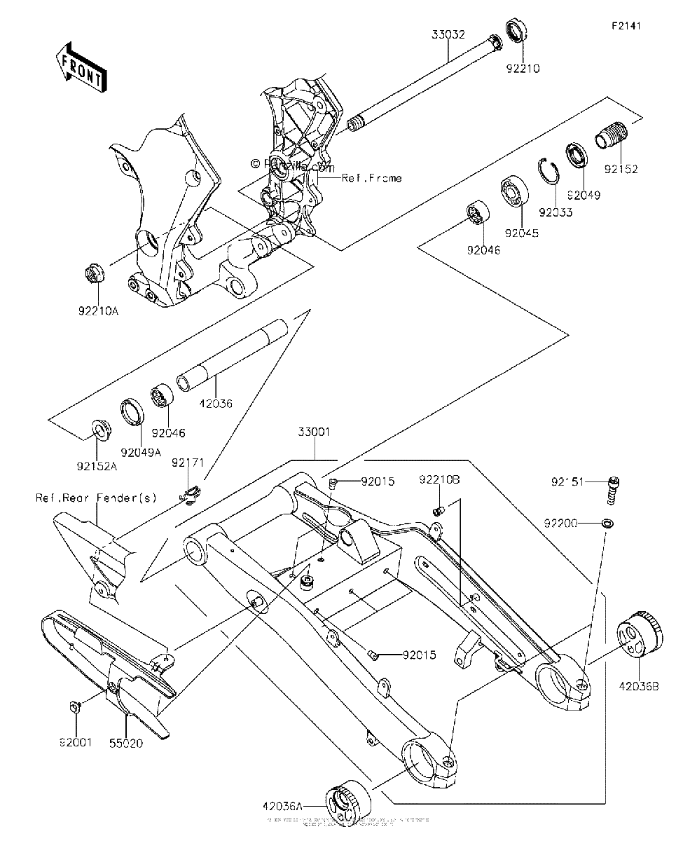 Diagrama de SWINGARM