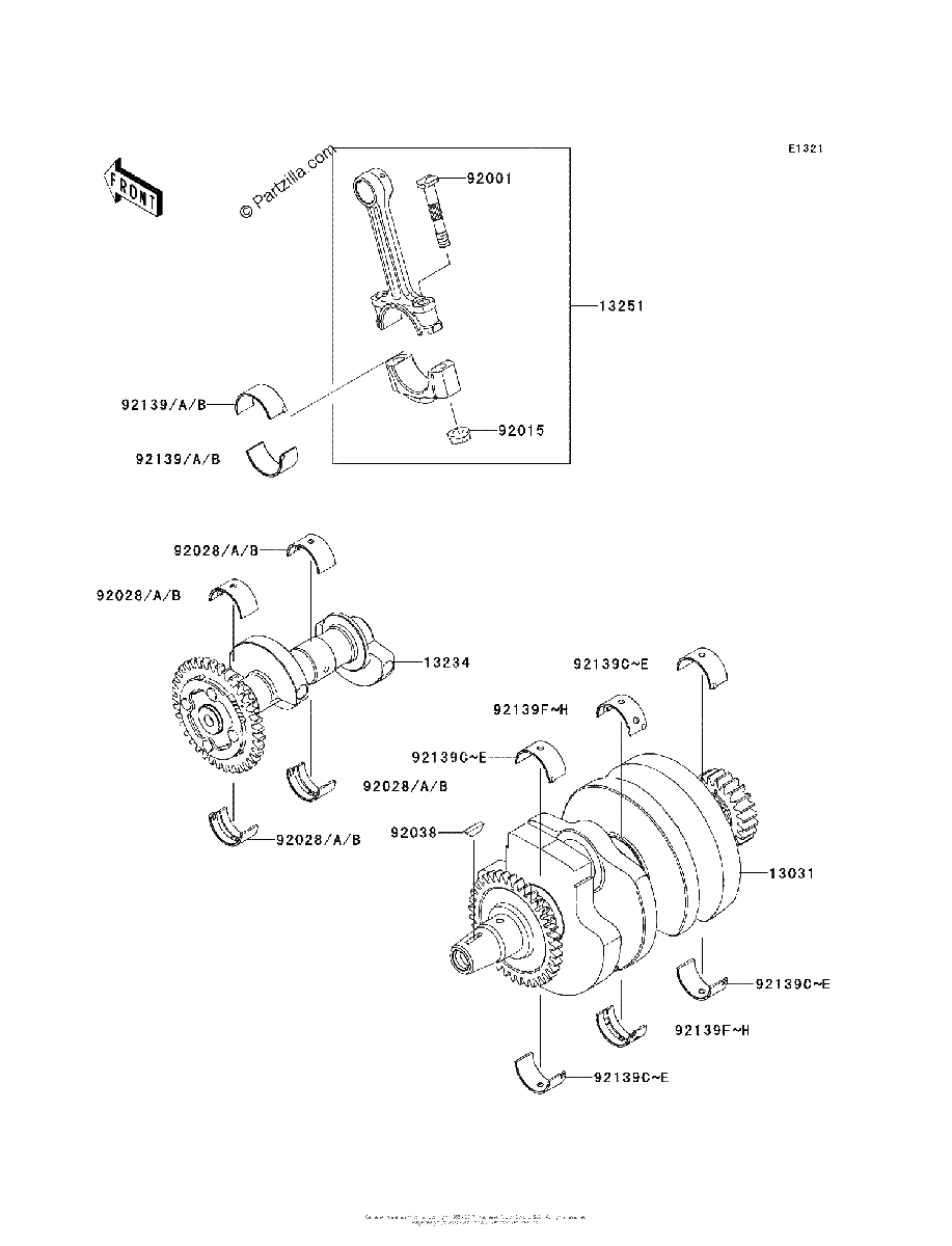 Diagrama de CRANKSHAFT