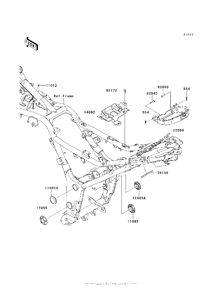 Diagrama de FRAME FITTINGS