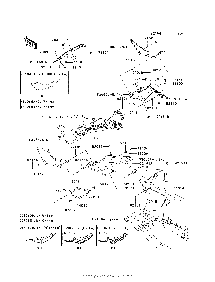 Diagrama de SIDE COVERS CHAIN COVER