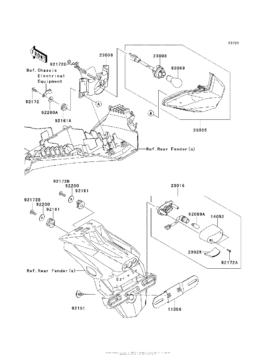 Diagrama de TAILLIGHT S