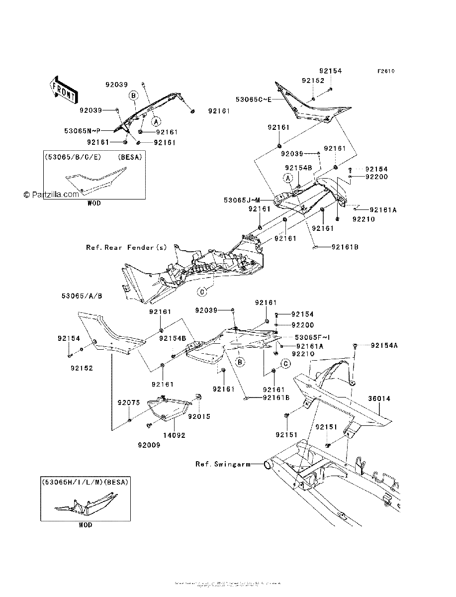 Diagrama de SIDE COVERS CHAIN COVER