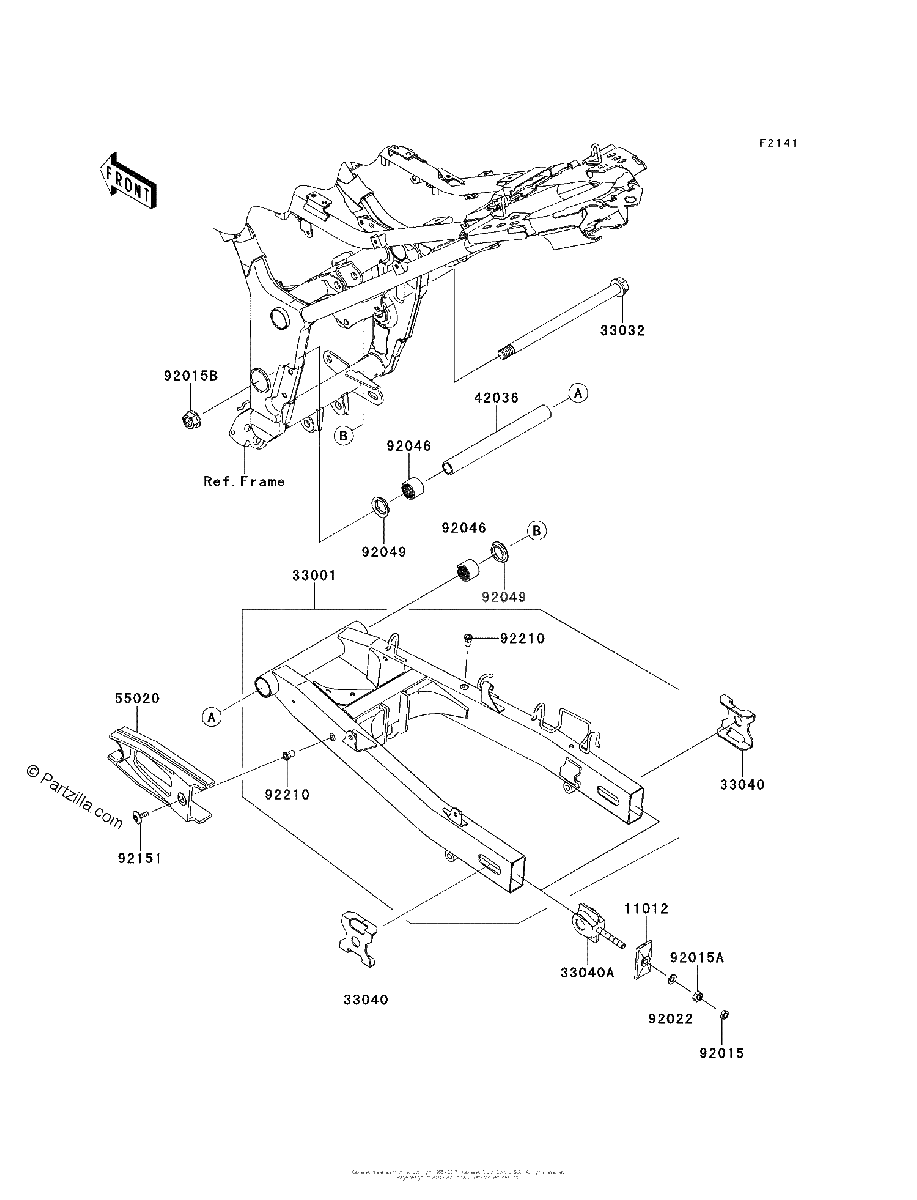 Diagrama de SWINGARM