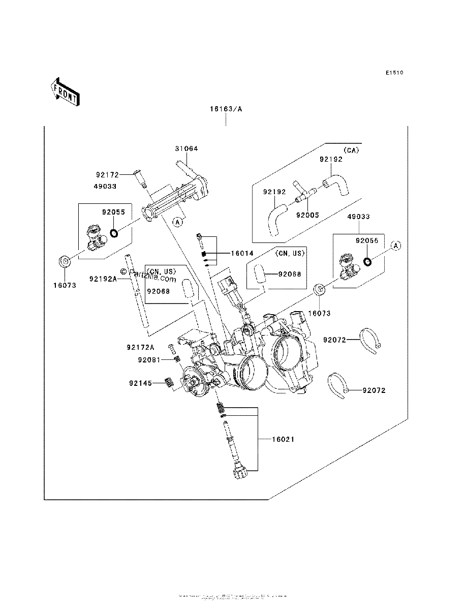 Diagrama de THROTTLE