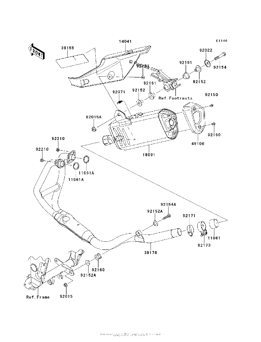Diagrama de MUFFLER S