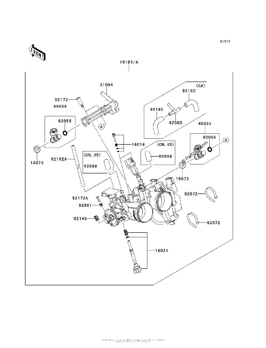 Diagrama de THROTTLE