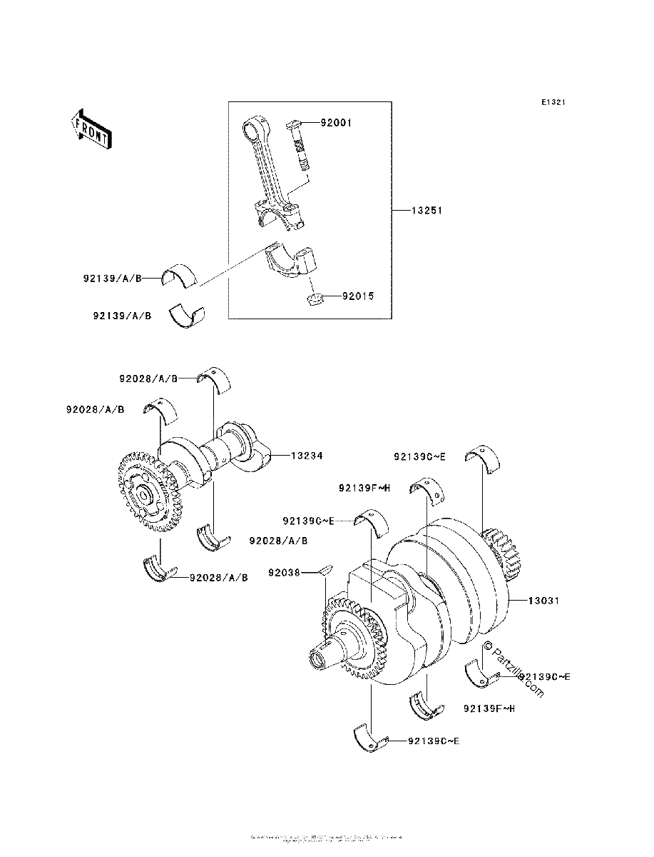 Diagrama de CRANKSHAFT