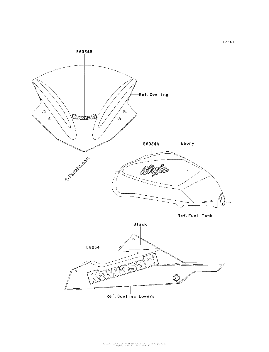 Diagrama de DECALS EBONY AEF