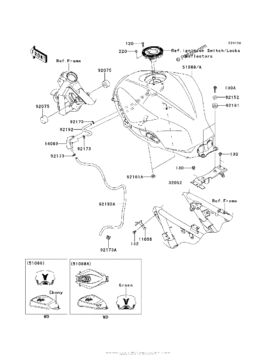 Diagrama de FUEL TANK AEFA