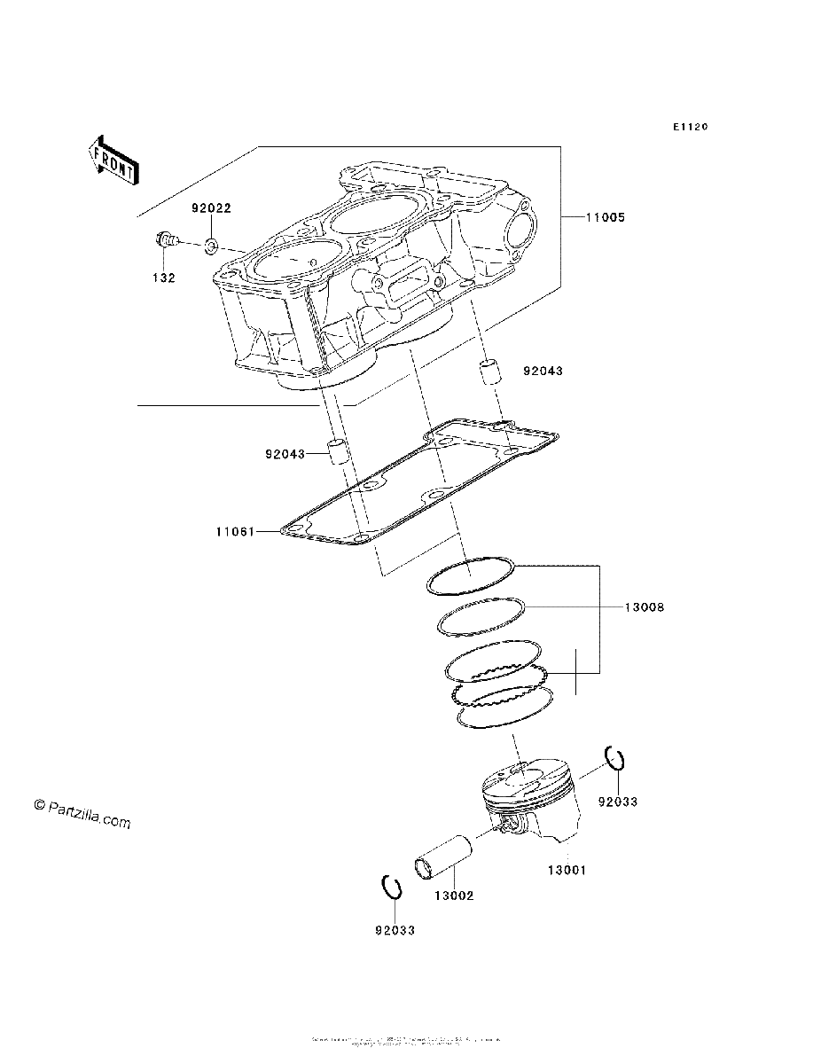 Diagrama de CYLINDER PISTON S