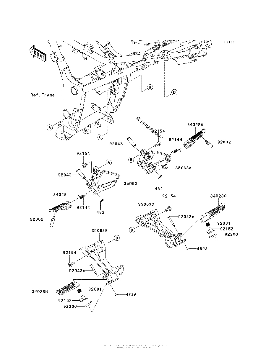 Diagrama de FOOTRESTS