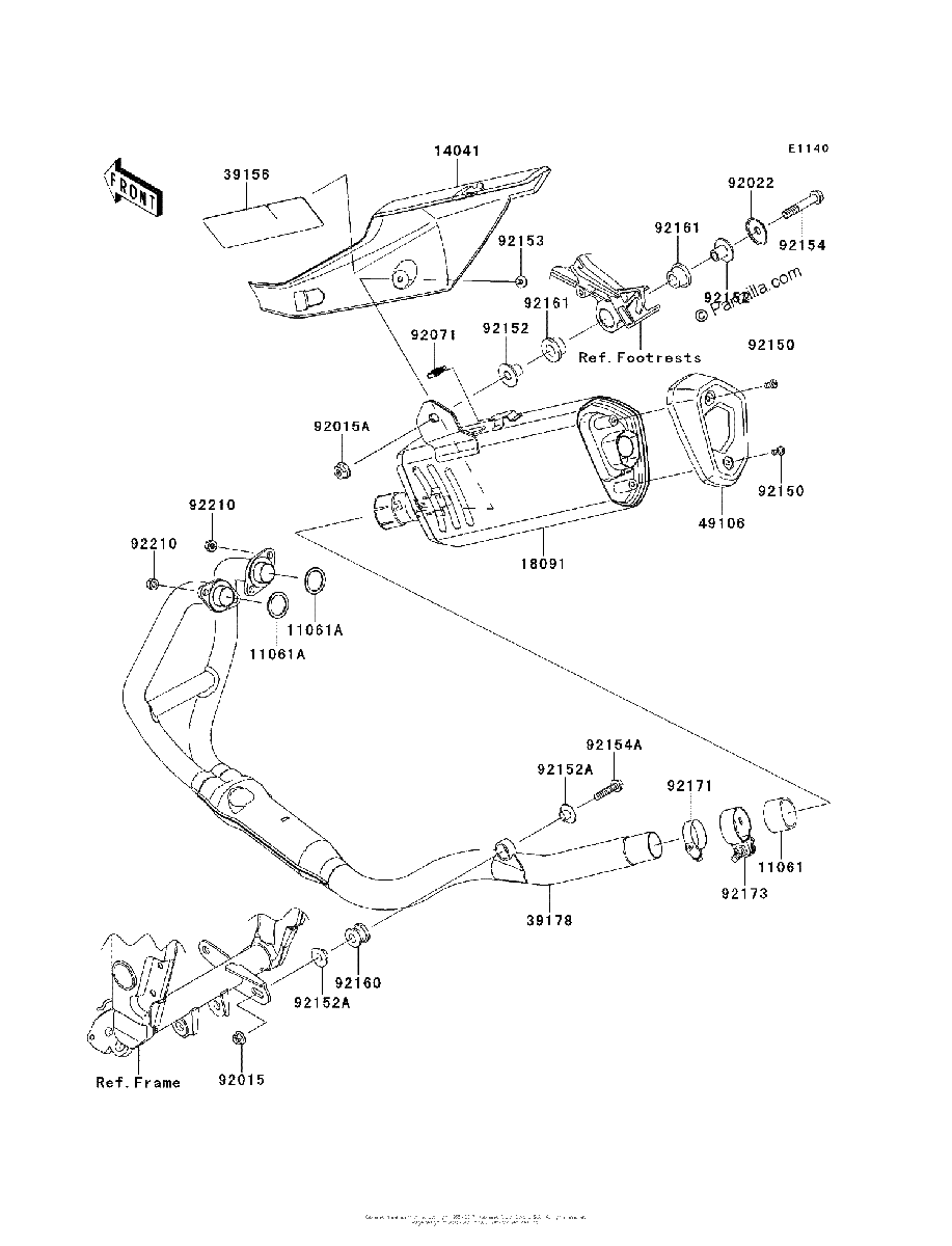 Diagrama de MUFFLER S