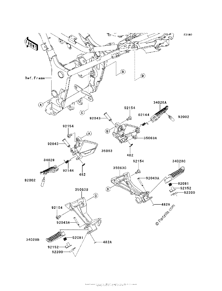 Diagrama de FOOTRESTS