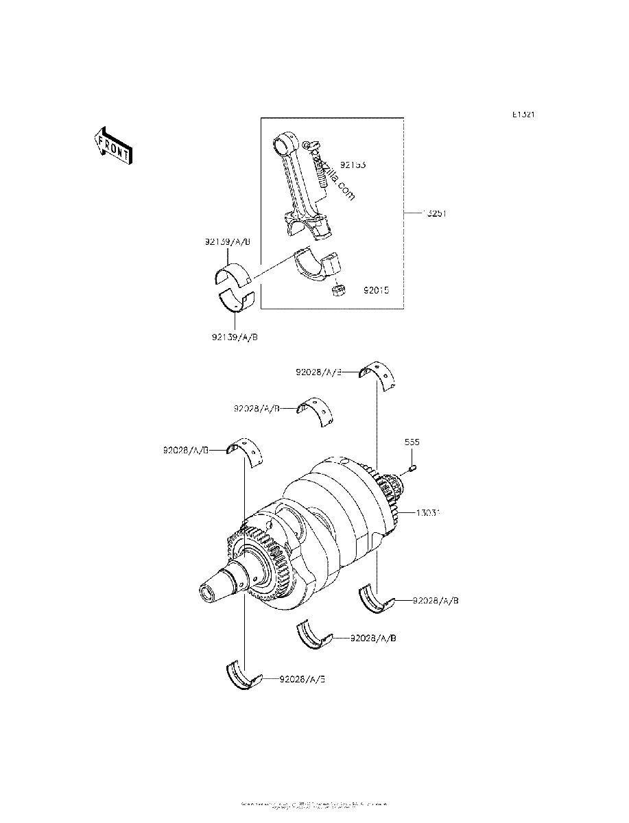 Diagrama de CRANKSHAFT