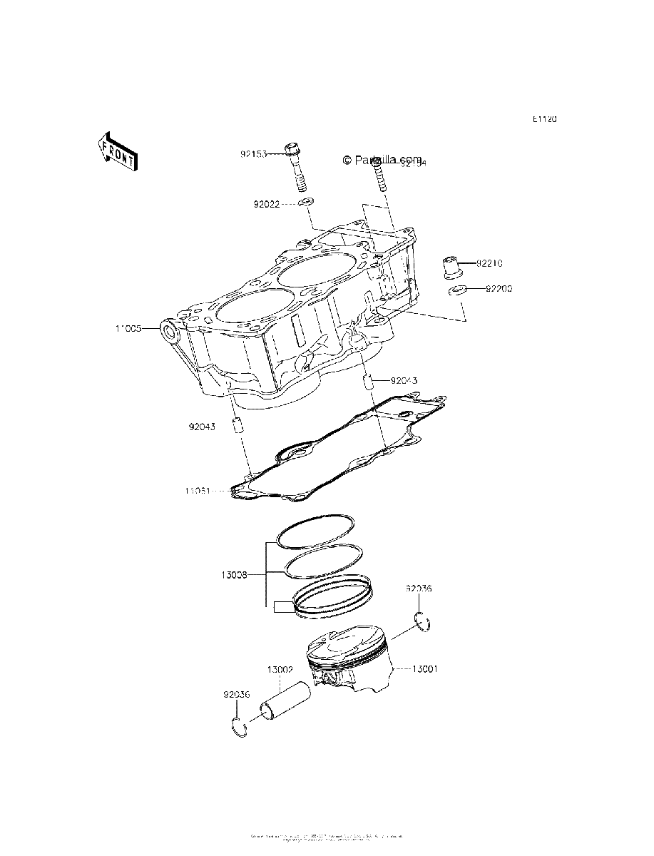 Diagrama de CYLINDER PISTON S