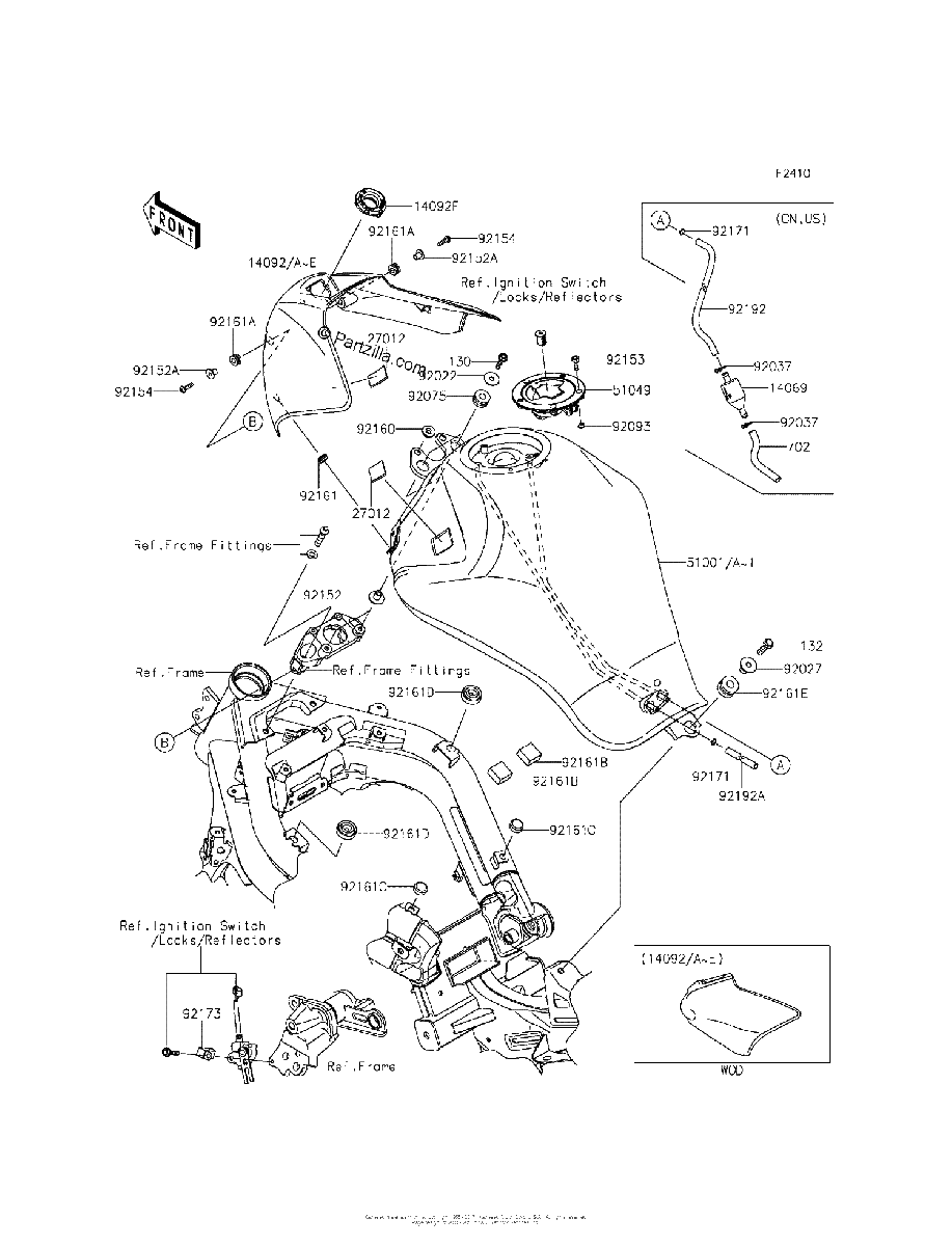 Diagrama de FUEL TANK