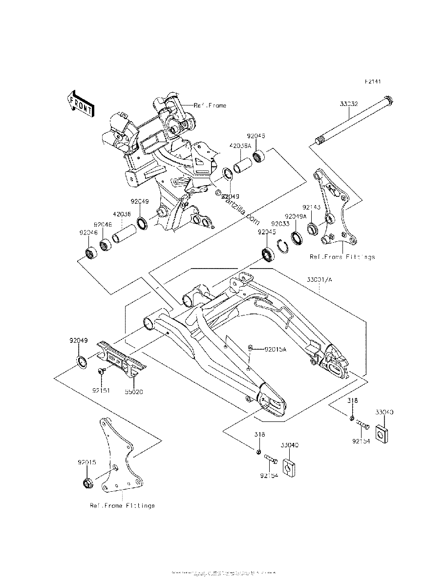 Diagrama de SWINGARM