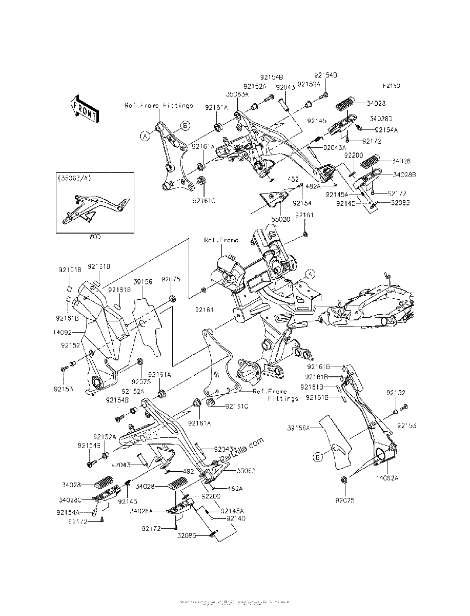 Diagrama de FOOTRESTS