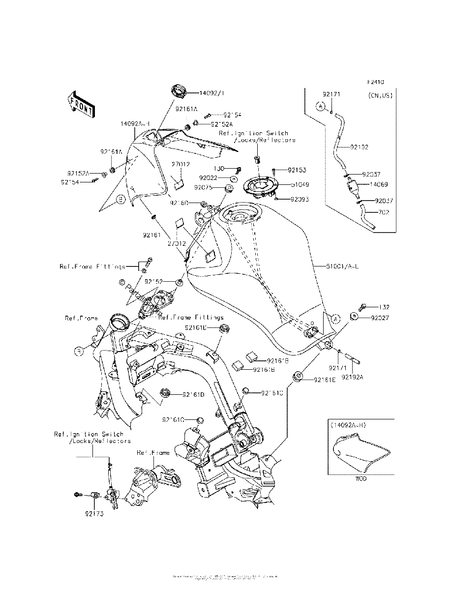 Diagrama de FUEL TANK