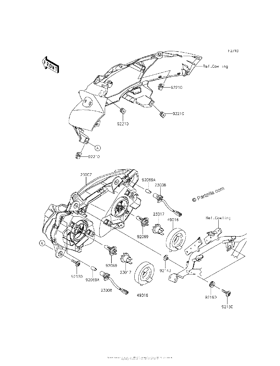 Diagrama de HEADLIGHT S