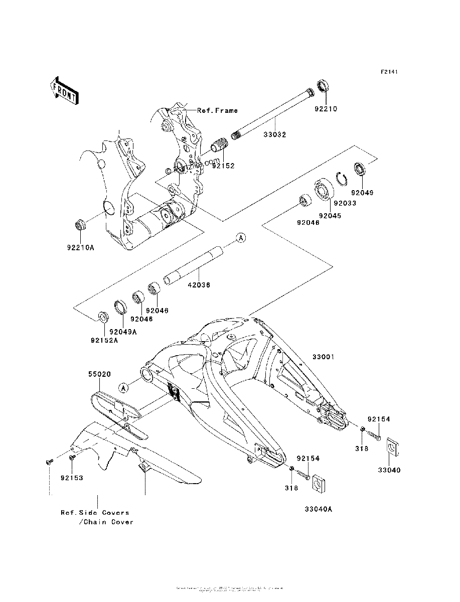 Diagrama de SWINGARM