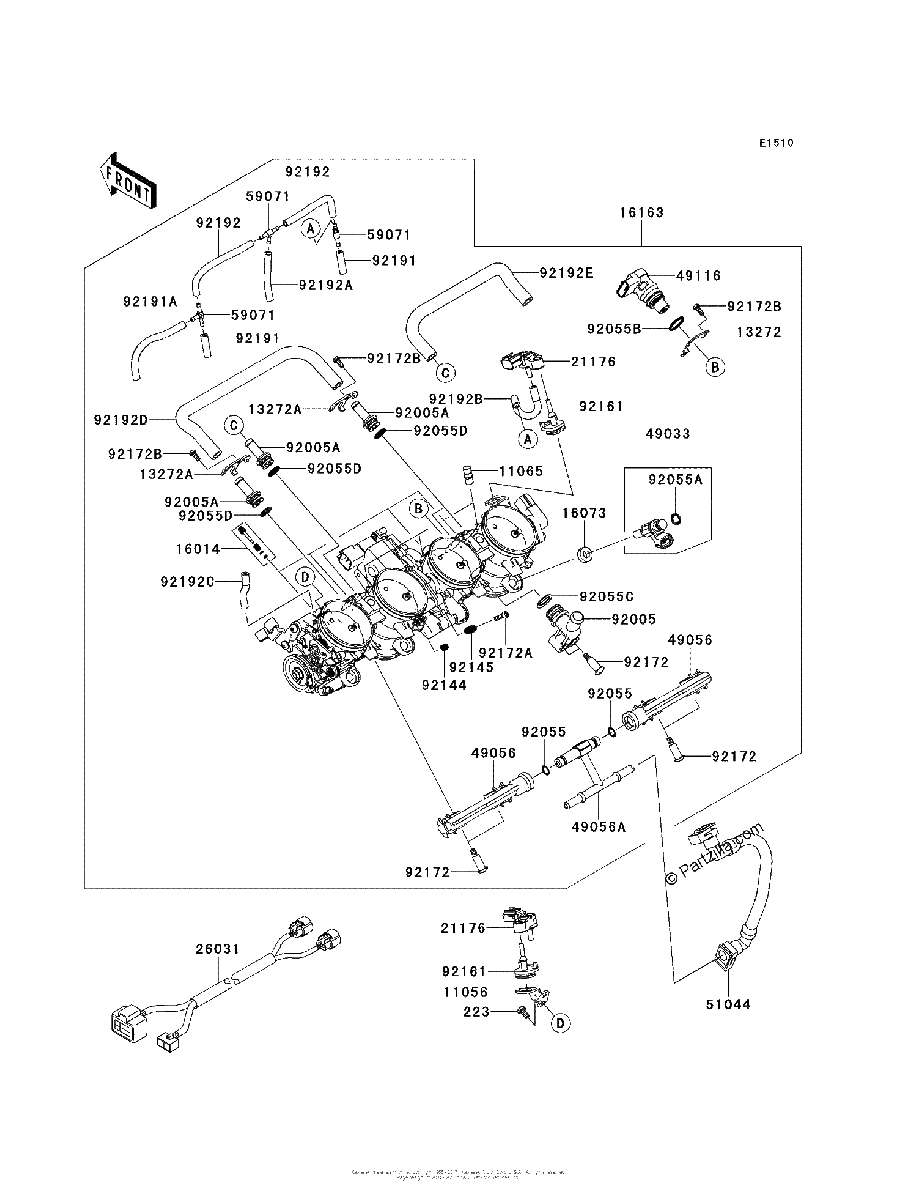 Diagrama de THROTTLE