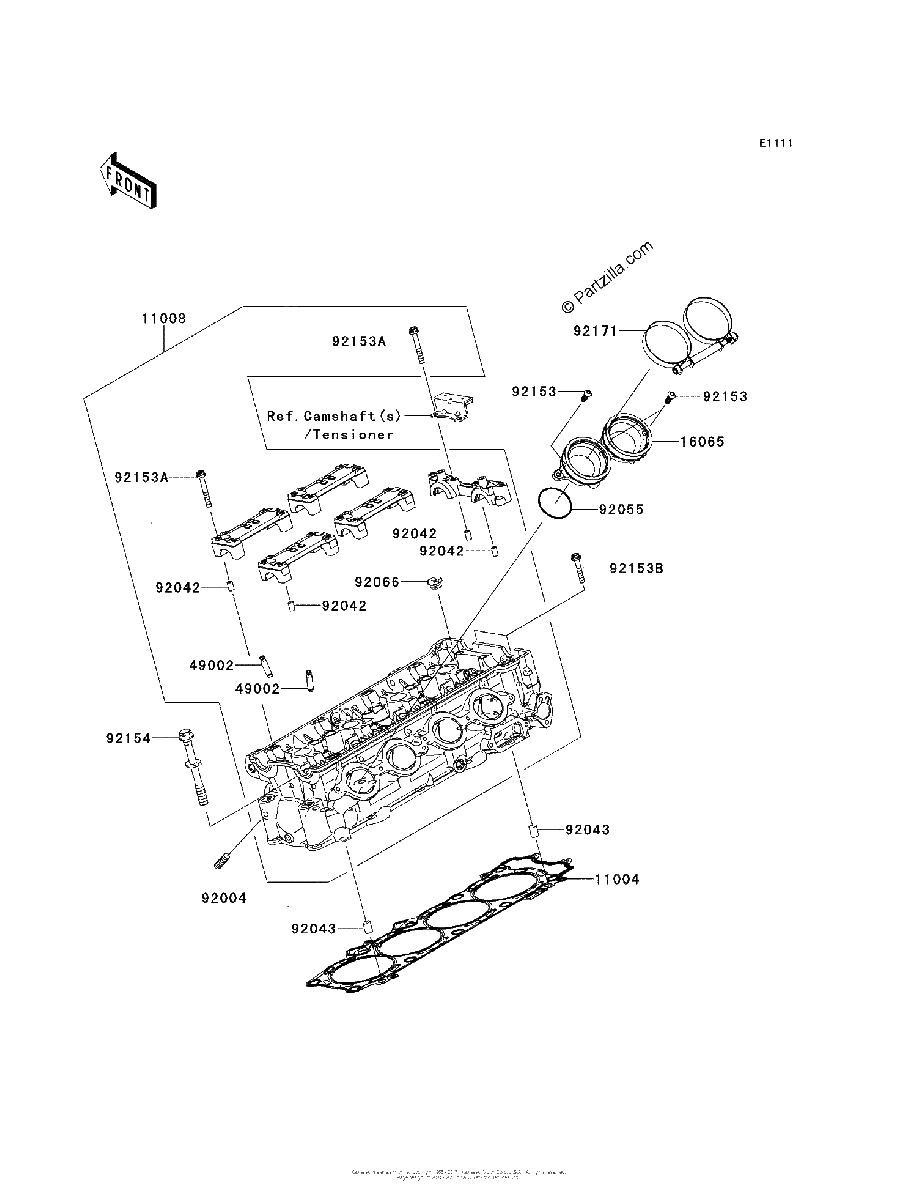 Diagrama de CYLINDER HEAD