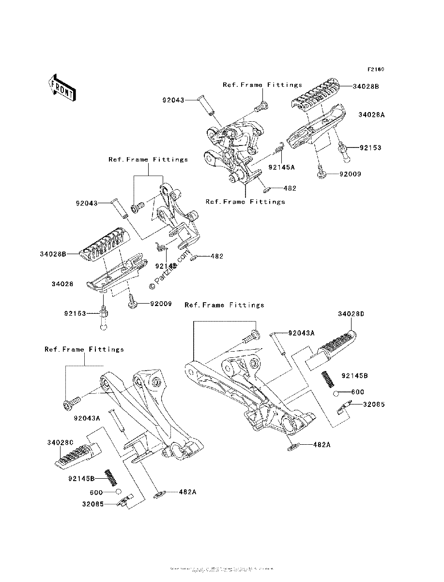 Diagrama de FOOTRESTS