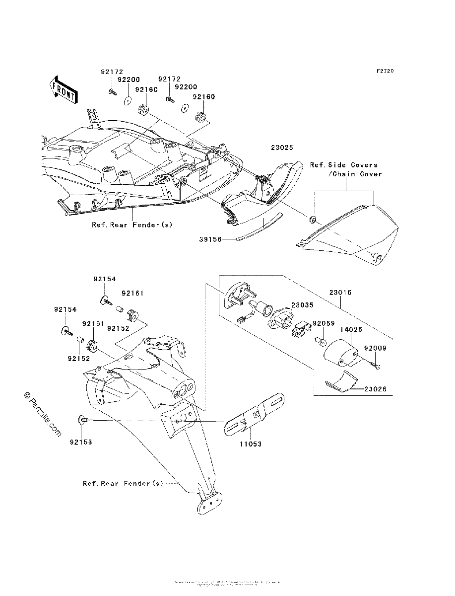 Diagrama de TAILLIGHT S