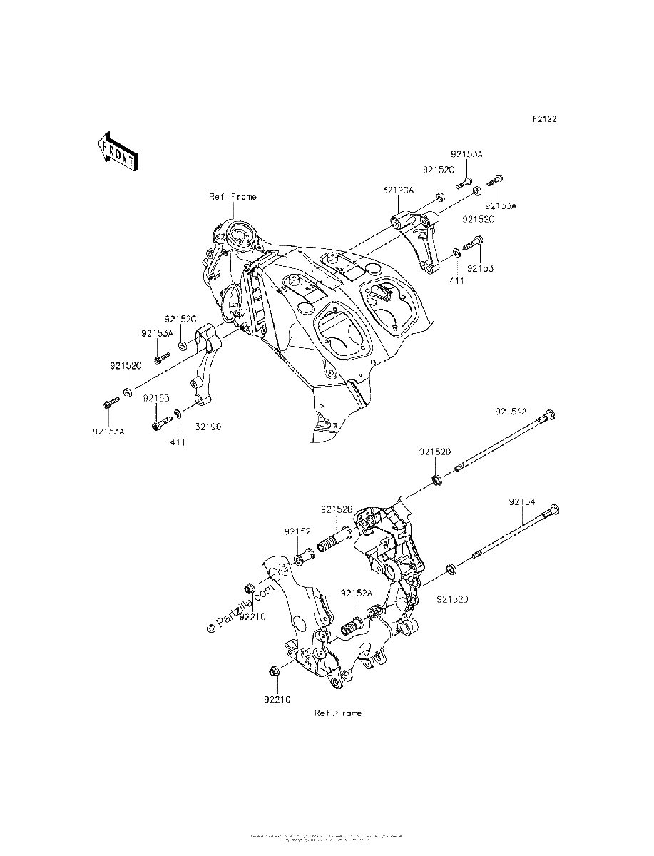 Diagrama de ENGINE MOUNT