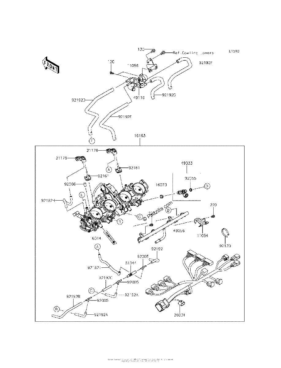 Diagrama de THROTTLE