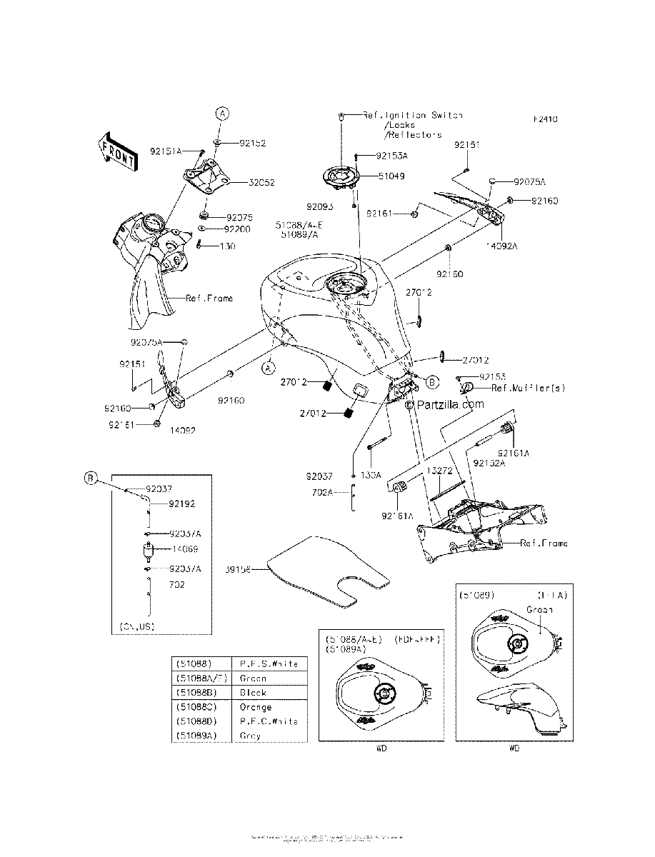 Diagrama de FUEL TANK
