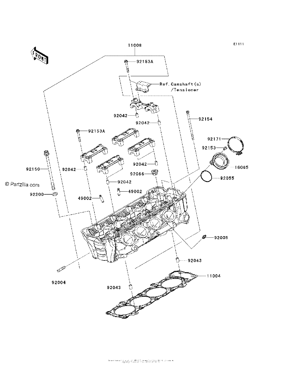 Diagrama de CYLINDER HEAD