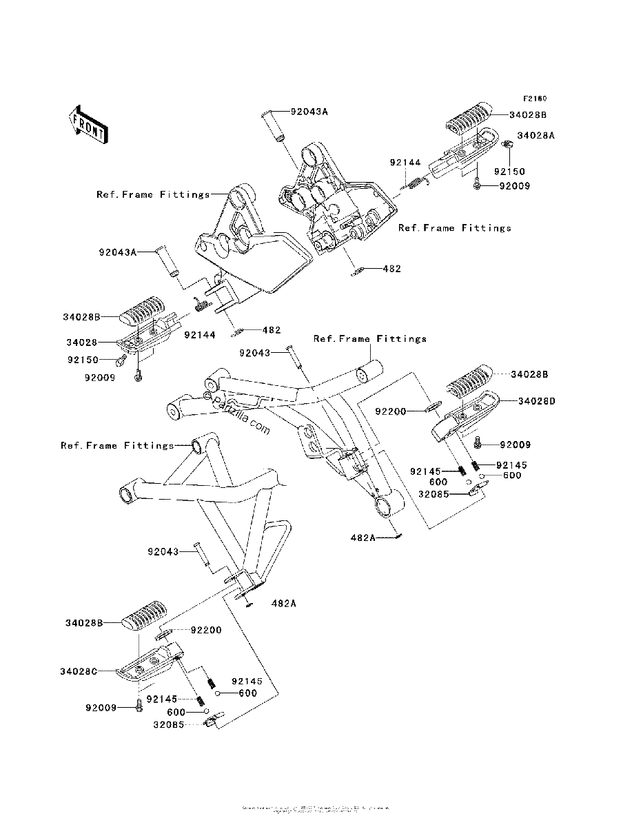 Diagrama de FOOTRESTS