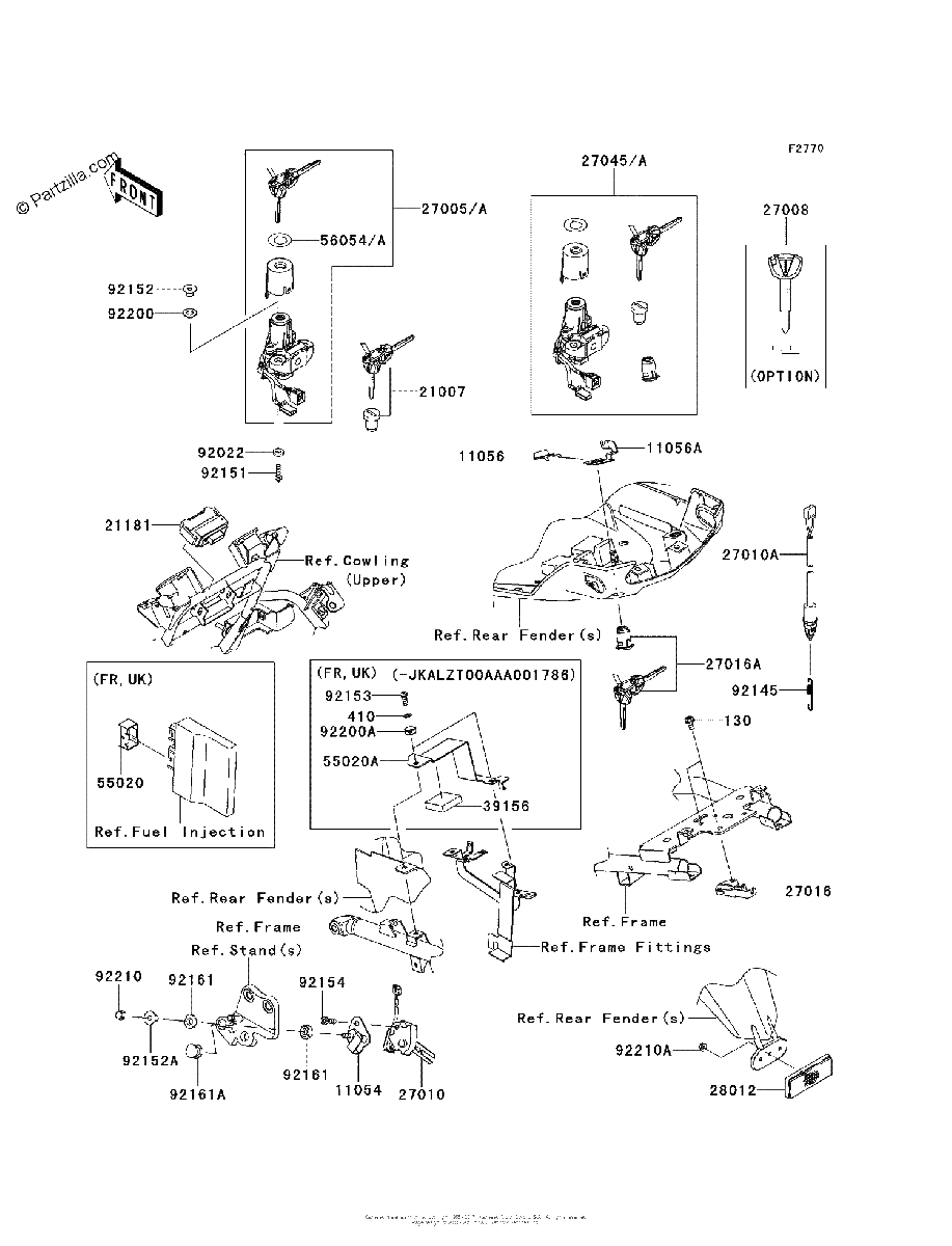 Diagrama de IGNITION SWITCH
