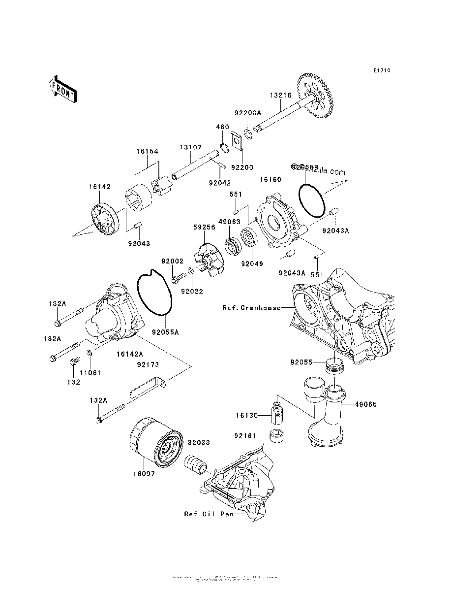 Diagrama de OIL PUMP