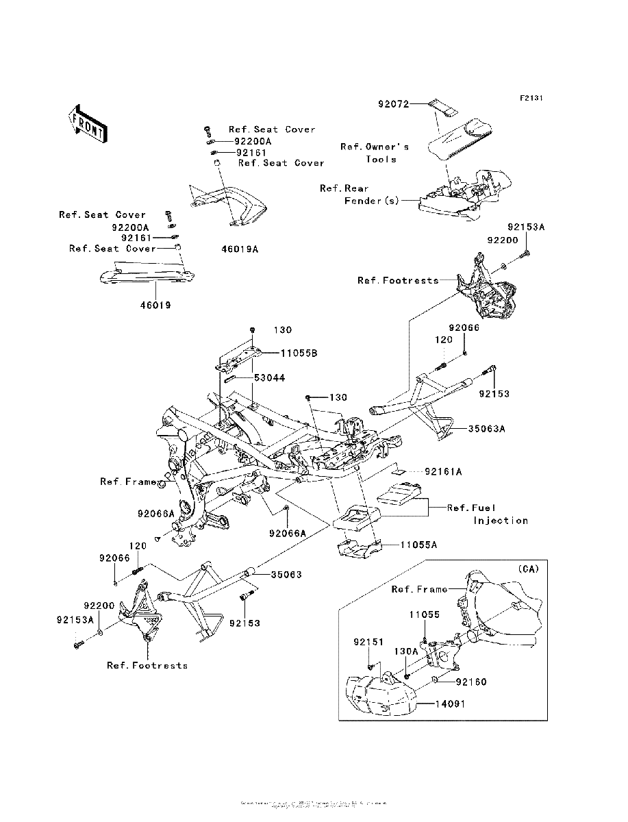 Diagrama de FRAME FITTINGS