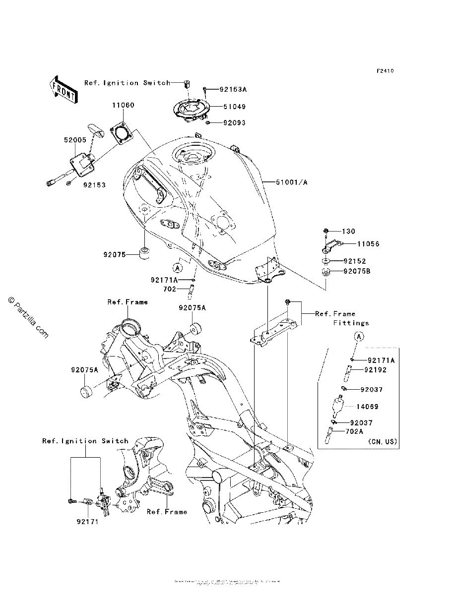 Diagrama de FUEL TANK