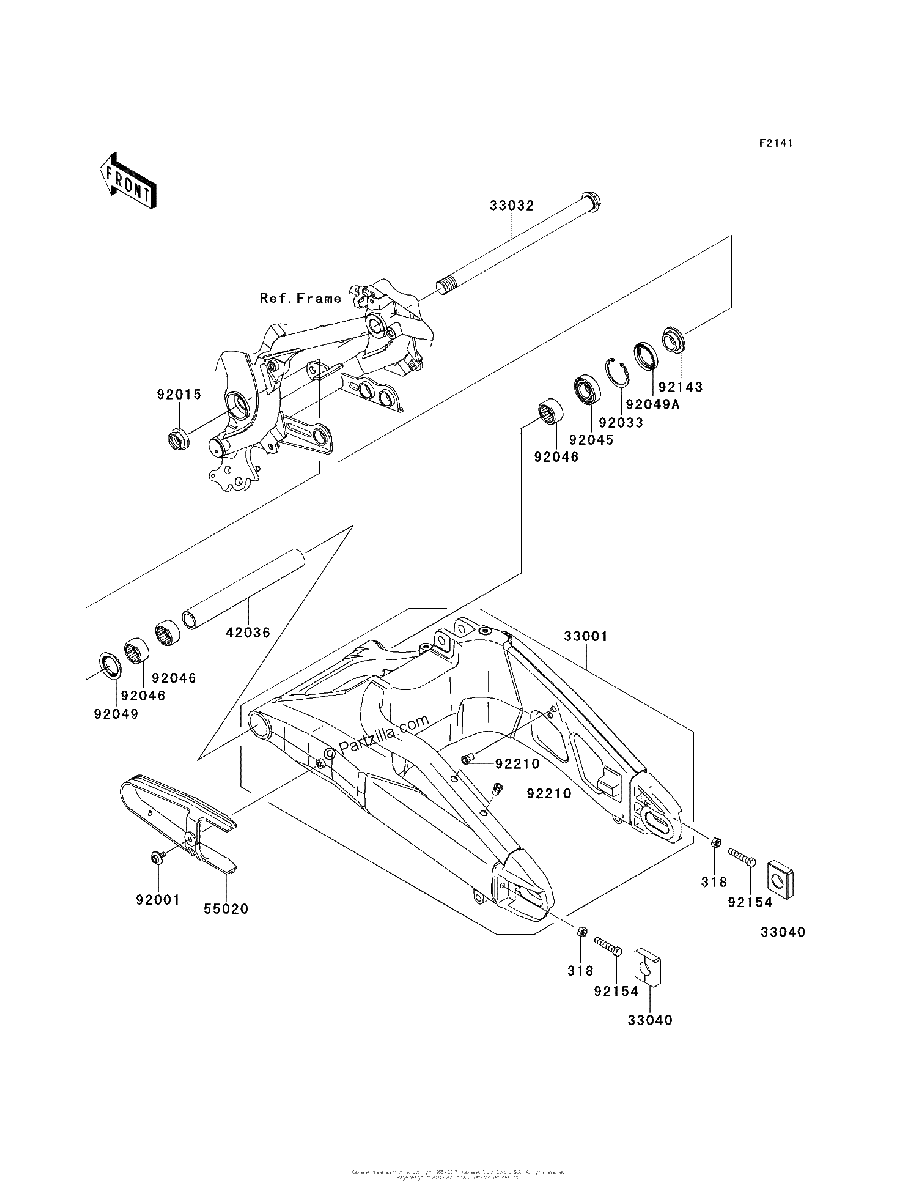 Diagrama de SWINGARM