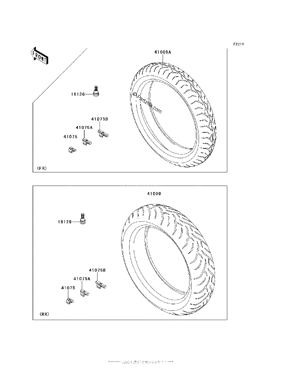 Diagrama de WHEELS TIRES
