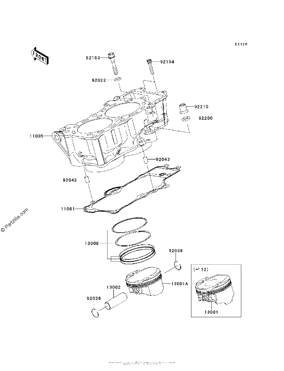 Diagrama de CYLINDER PISTON S