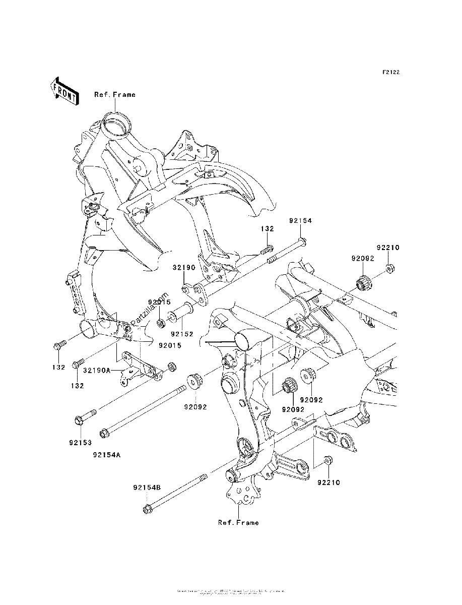 Diagrama de ENGINE MOUNT